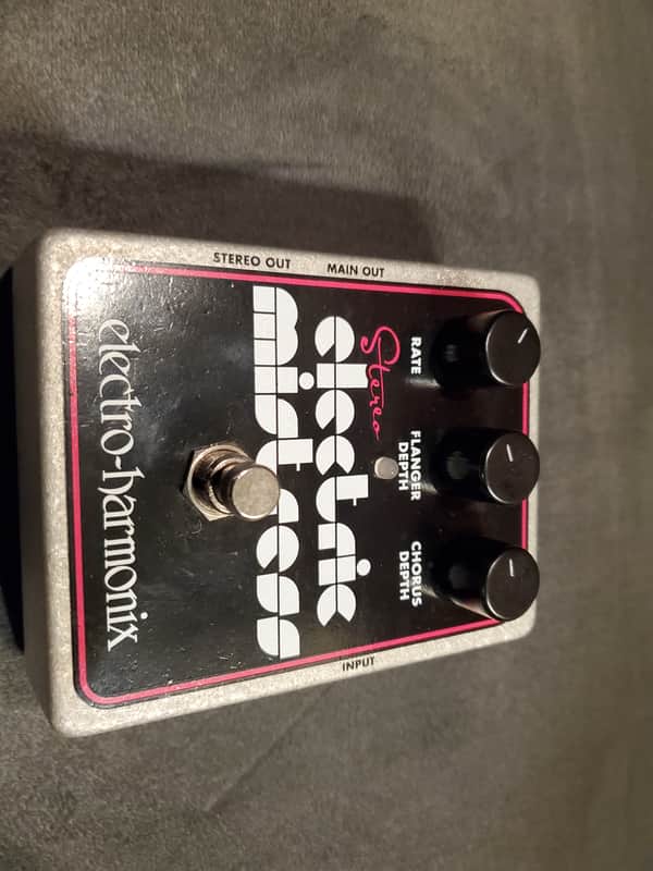 Electro-Harmonix Stereo Electric Mistress Flanger / Chorus 2007 - Present - Black / Pink image 1