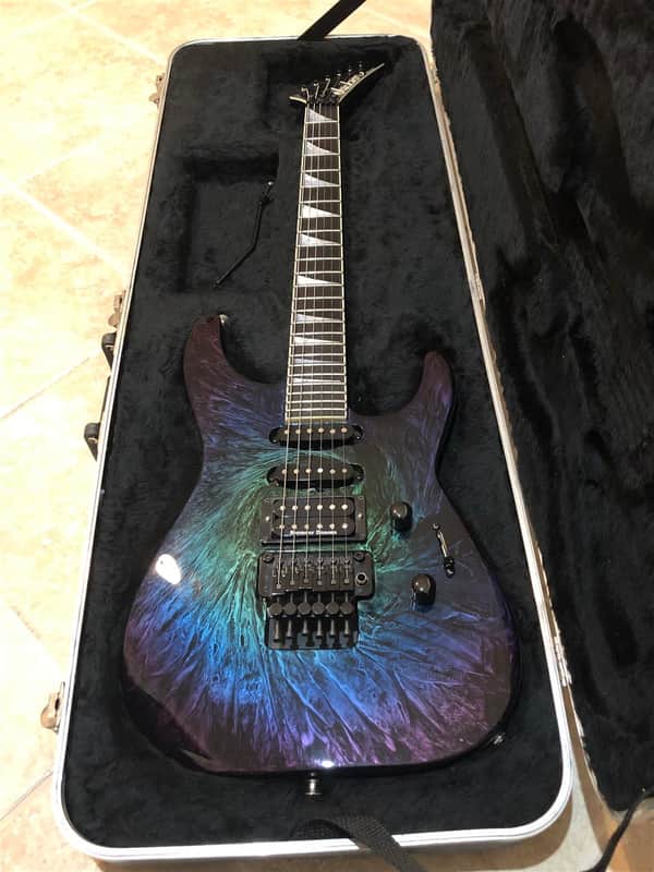 Jackson SL1 Soloist Eerie Dess Swirl | Made In USA 2000 | hardshell case image 1