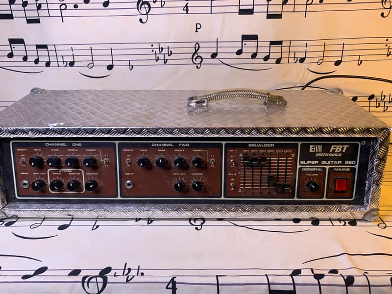 FBT Elettronica Super Guitar 250. Built into homemade box. image 1