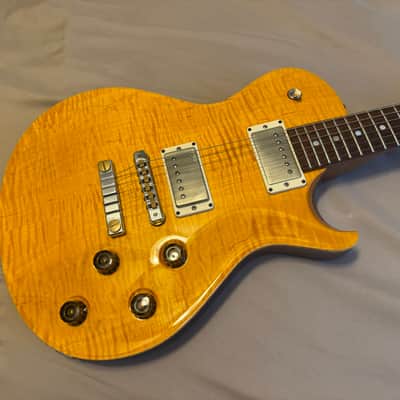 2012 PRS Stripped 58 SANTANA YELLOW East Indian FB - MASSIVE FLAMETOP 57/08 Pickups Les Paul Style Single Cut Hard to Find Color image 14