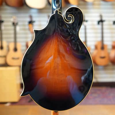 The Loar LM-520 F-Style Mandolin 2012 Vintage Sunburst image 3