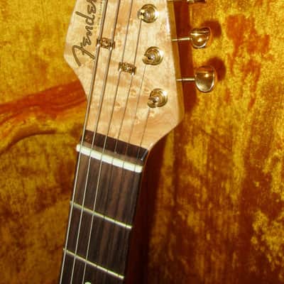 1998 Fender Custom Shop Dick Dale Stratocaster Chartreuse Sparkle image 3