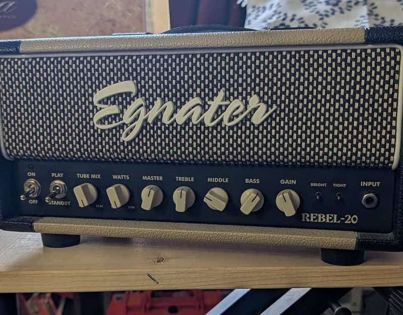 Egnater Rebel 20 20-Watt Guitar Amp Head 2008 - 2014 - Black / Blonde