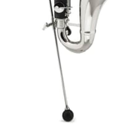 Backun Alpha Bass Clarinet with Backpack Case - Low Eb Silver-plated Keys image 2