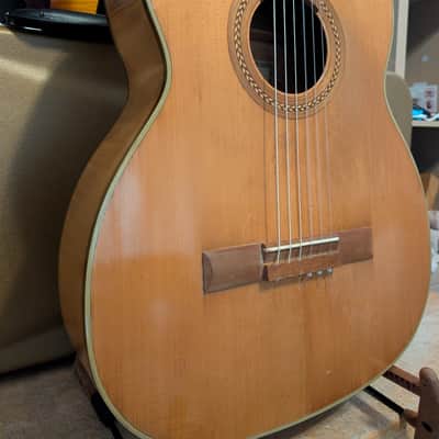 Yamaha No. 45 Nippon Gakki Acoustic Classical Guitar Vintage 1960s W/Case image 5