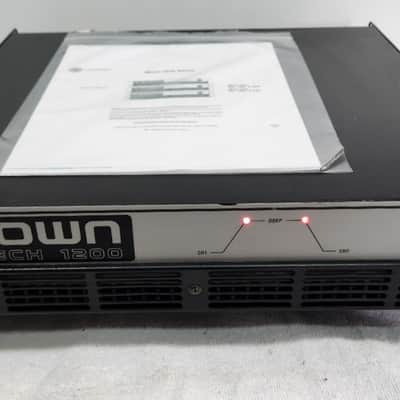 Crown Vintage Power Amp Model Micro-Tech 1200 image 1