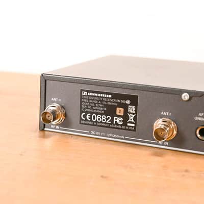 Sennheiser EM 500 G3 Wireless Receiver - 516-558 MHz (NO POWER SUPPLY) CG01ZVQ image 7