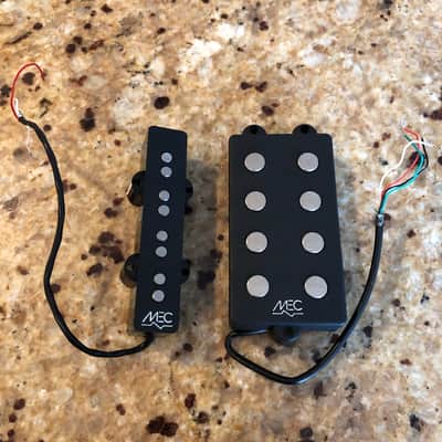 MEC J + MM (Jazz + Music Man) Pickup Set from a 4-string Warwick Custom Shop Streamer Jazzman Bass image 3
