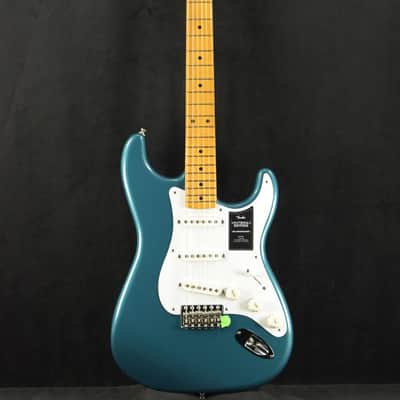 Mint Fender Vintera II '50s Stratocaster Ocean Turquoise Maple Fingerboard image 2
