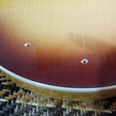 2008 Hofner Verythin Standard-CT Semi-Hollow Body Electric Guitar image 9