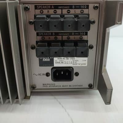 Sony Integrated Amplifier 2 x 100 Watts - 8 Ohms 1977-1979 - Silver image 7