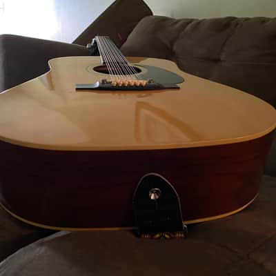 Harmony-Rare Model H 570 12 String-Nice Low Action 1970’s Natural Spruce Beauty - Nice Player - NM Condition. Comes w/ New Gator Case!! image 14