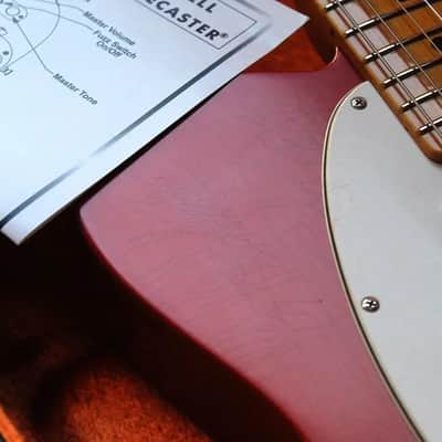 FENDER Stories Collection Mike Campbell Red Dog Telecaster, Maple Fingerboard, Red Dog Red, HARDCARE, 3, 90 KG image 7
