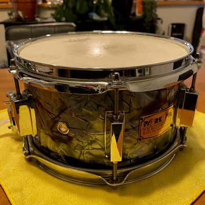 Pork Pie 10" Snare (6x10), Pre-Little Squealer 1999, in Grey Pearl image 6