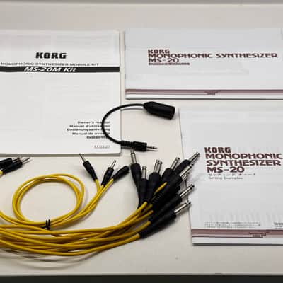 Korg MS-20M Kit + SQ-1 Monophonic Synthesizer Module Kit image 3