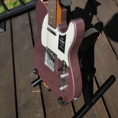 Fender Limited Edition Vintera II Road Worn '60s Telecaster 2025 - Burgundy Mist Metallic image 4