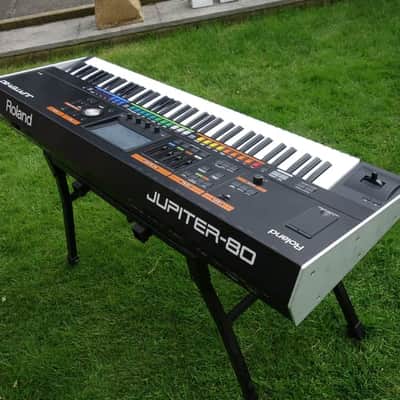 Roland Jupiter 80 76-Key Digital Synthesizer 2010s - Black image 1