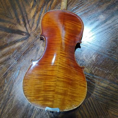Excelsior August Gemunder and Sons 1890 - Maple back with medium figure image 3