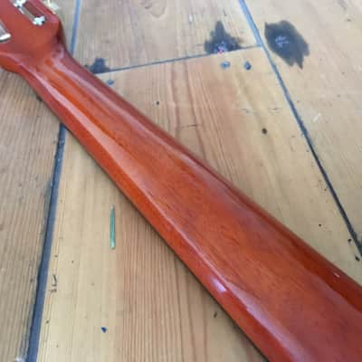 Aria MM-20 Maccaferri Gypsy Jazz Manouche Acoustic Guitar Oval Soundhole 2010s Natural image 11