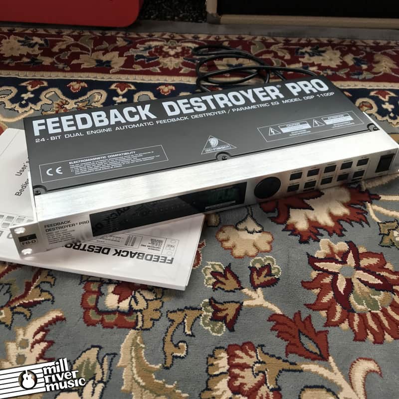 Behringer FB-D Feedback Destroyer Pro DSP 1100P - Used, with Manual image 1