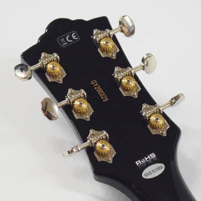 Guild Aristocrat HH Electric Guitar - Trans Black Burst image 11