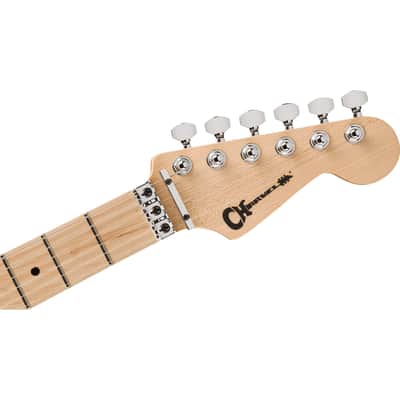 Charvel MJ Series SC1 HSS FR SN WHT image 5