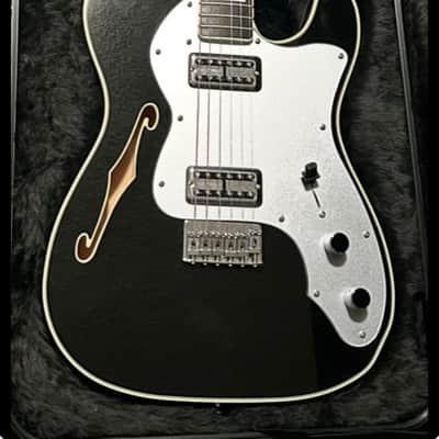 Fender Telecaster Thinline Super Deluxe 2015 Black MIJ image 5