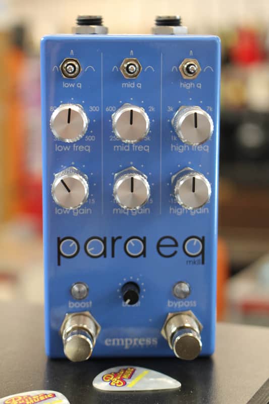 Empress Effects ParaEq MKII Guitar Effects Pedal Blue image 1