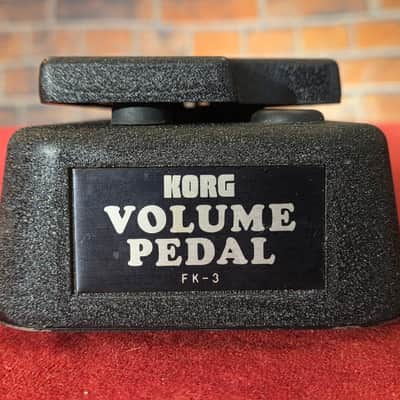 Vintage 1980s Korg FK-3 Volume Pedal Black image 5
