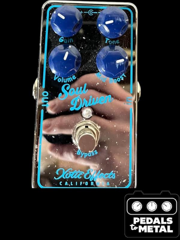 Xotic Soul Driven Overdrive 2017 - Present - Chrome - X16325 image 1