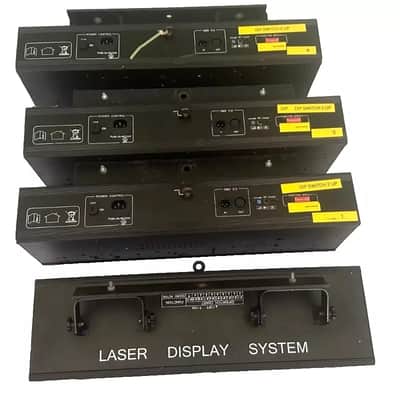 Dip Switch 2 UP Green Laser Display Lights #2295 (LOT OF 4)THS image 1
