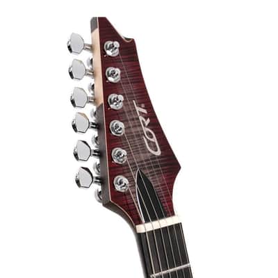 Cort X700 Duality II LVB w/bag Lava Burst image 9