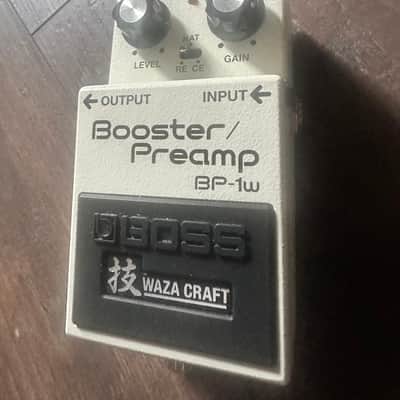 Boss BP-1W Booster / Preamp Waza Craft 2023 - Present - White image 1