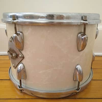 *Slingerland 20,13,16 WMP Radio King Drum Set Vintage 50s 3ply Af.Mahogany/Brass image 10