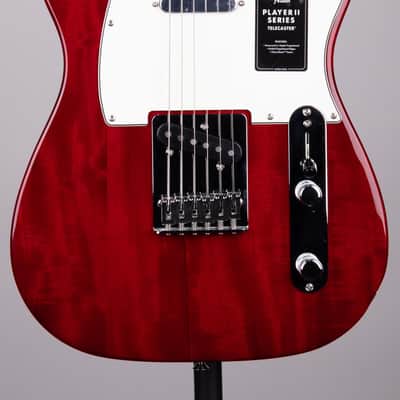 Fender Player II Telecaster - Transparent Cherry With Rosewood Fingerboard image 1