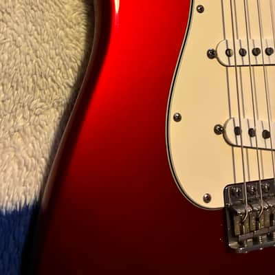 Fender American Vintage '62 Stratocaster 1990 - 2000 - Candy Apple Red image 3