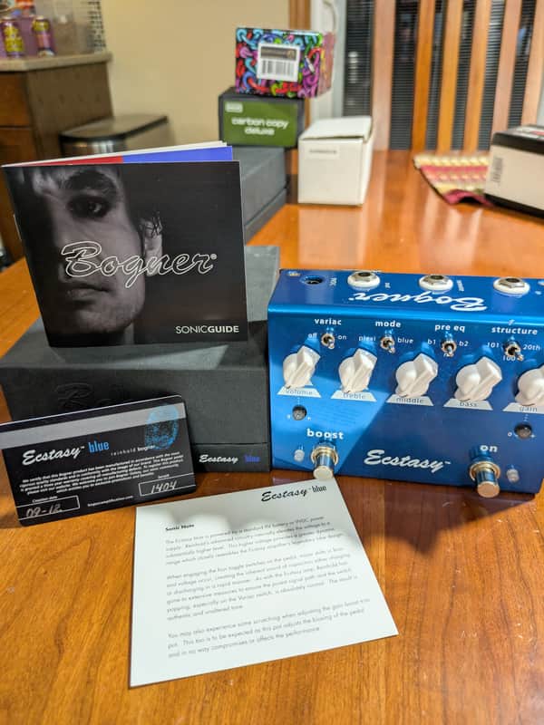 Bogner Ecstasy Overdrive 2010s - Blue