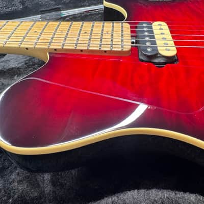 Ernie Ball Music Man Axis 2012 - Black Cherry image 4