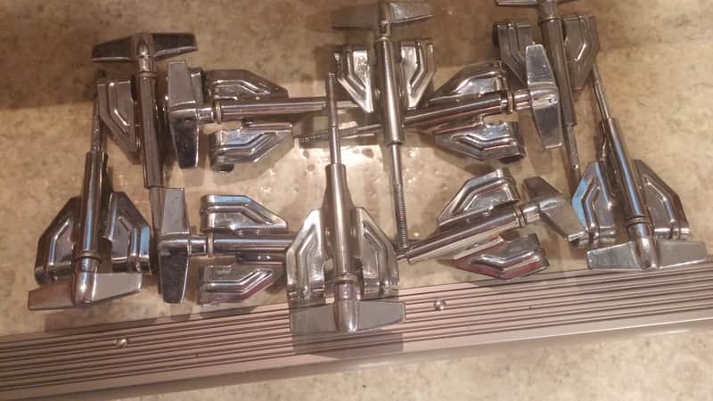 VINTAGE Tama IMPERIALSTAR Artstar Superstar 2 Bass Drum Tension T Rods Claws 1st GENERATION PARTS image 1