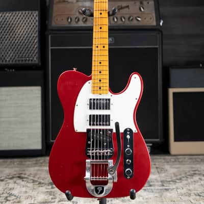 Fender Stories Collection Mike Campbell Red Dog Telecaster Electric Guitar - Red Dog Red with Hardshell Case - Used image 3