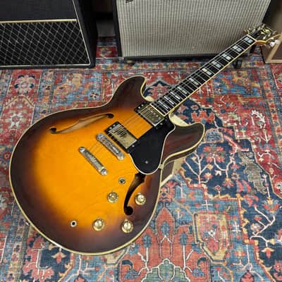 Yamaha SA2000 Semi-hollow Body ES335 Killer Sunburst - 1978 image 2