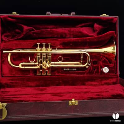 Kanstul Burbank 3 California   trumpet made by Kanstul mouthpiece case Reeves gamonbrass image 4