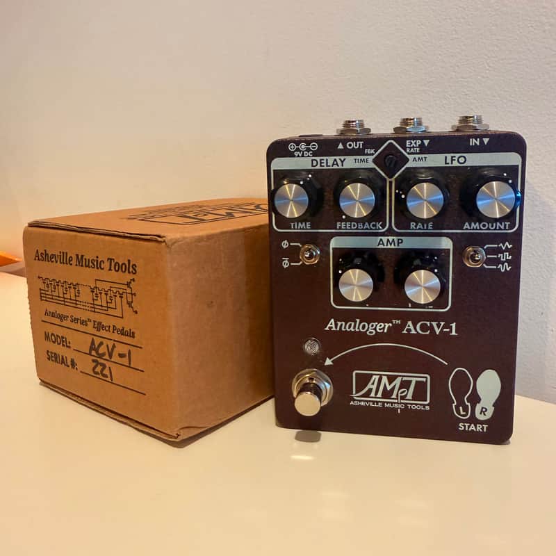 Asheville Music Tools ACV-1 Time Warping Chorus / Vibrato 2022 - Present - Desert Mauve Texture image 1