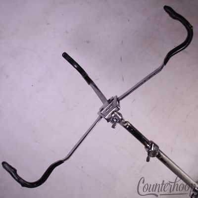 Ludwig Atlas Snare Drum Stand Chrome Single-Braced Chicago Chrome Vintage 60s-70 image 4