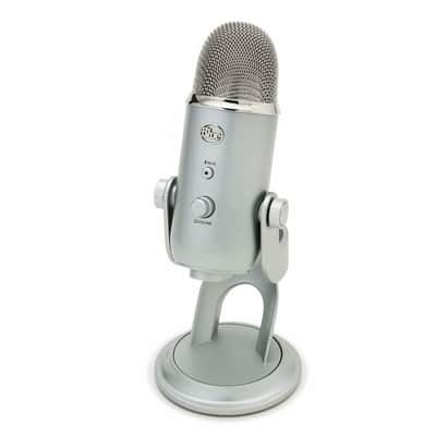 Blue Microphones Yeti USB Microphone (Silver) Creator's Bundle with Knox Gear Pop Filter image 4