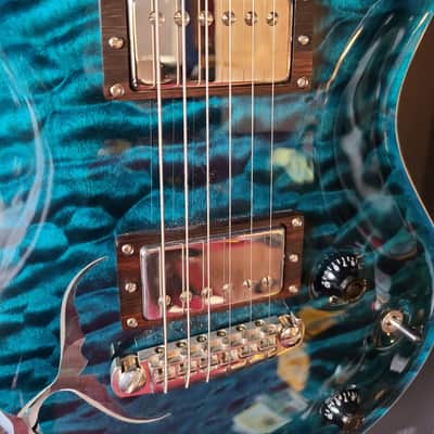 SALE - Nik Huber Limited Edition Flying Dolphin 2007 - #14 of 25 BRAZILIAN ROSEWOOD NECK image 10