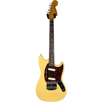 Fender Japan 69 Reissue Mustang 1999-2002 - Vintage White image 3