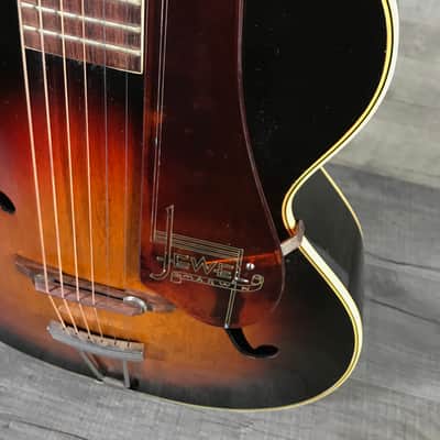 Harmony Marwin Jewel Archtop 1940's Sunburst image 9
