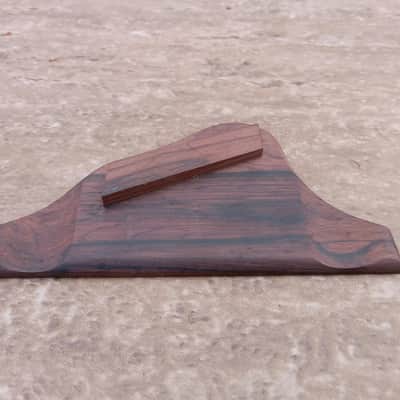 Vintage NOS 1960's Gretsch Rancher Acoustic Guitar Wood Bridge! Original, Rare Part! image 2