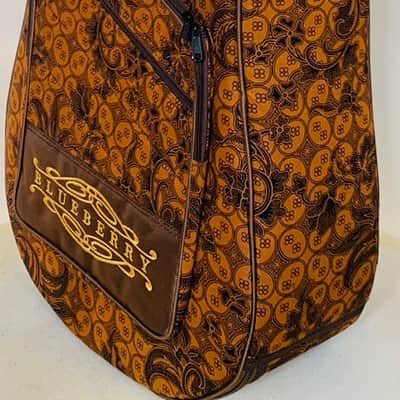 Blueberry Authentic Batik Gig Bag - Extra Sturdy Padding for Comfort and Protection image 9